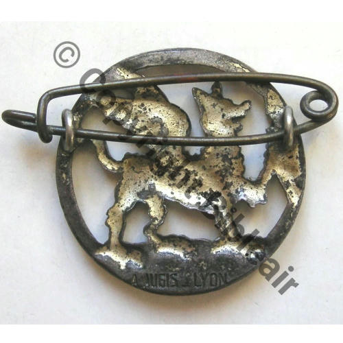 CHA  NH BEST.127 CHAMBERY  A.AUGIS LYON 1Lig droit au dos 2Anneaux  Dos lisse irreg Embouti Src.hugca76 28EurInv 